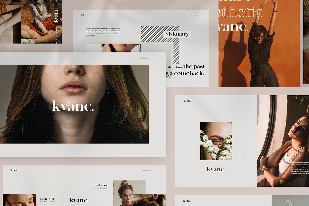 Kvanc - Keynote Brand Guideline in Presentation Templates - product preview 8
