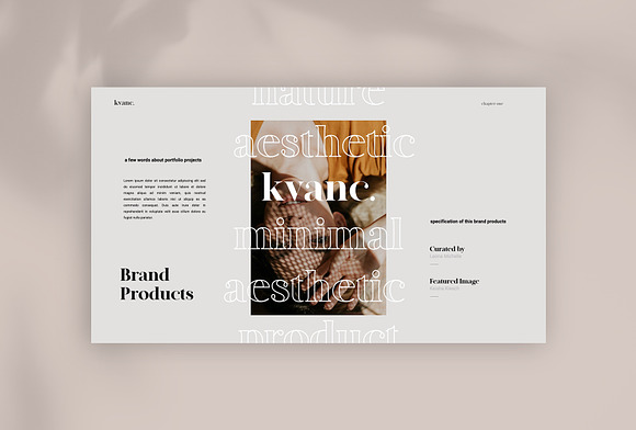 Kvanc - Keynote Brand Guideline in Presentation Templates - product preview 3
