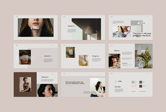 Kvanc - Keynote Brand Guideline in Presentation Templates - product preview 9
