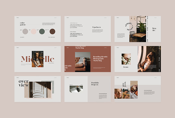 Kvanc - Keynote Brand Guideline in Presentation Templates - product preview 10