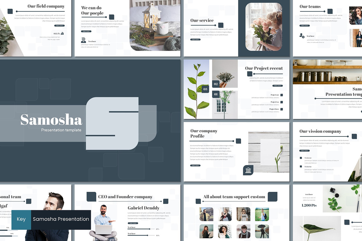 Samosha - Keynote Template in Keynote Templates - product preview 8