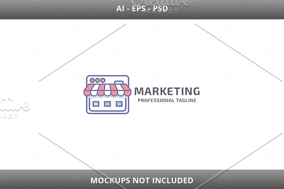 The Market Logo in Logo Templates - product preview 1