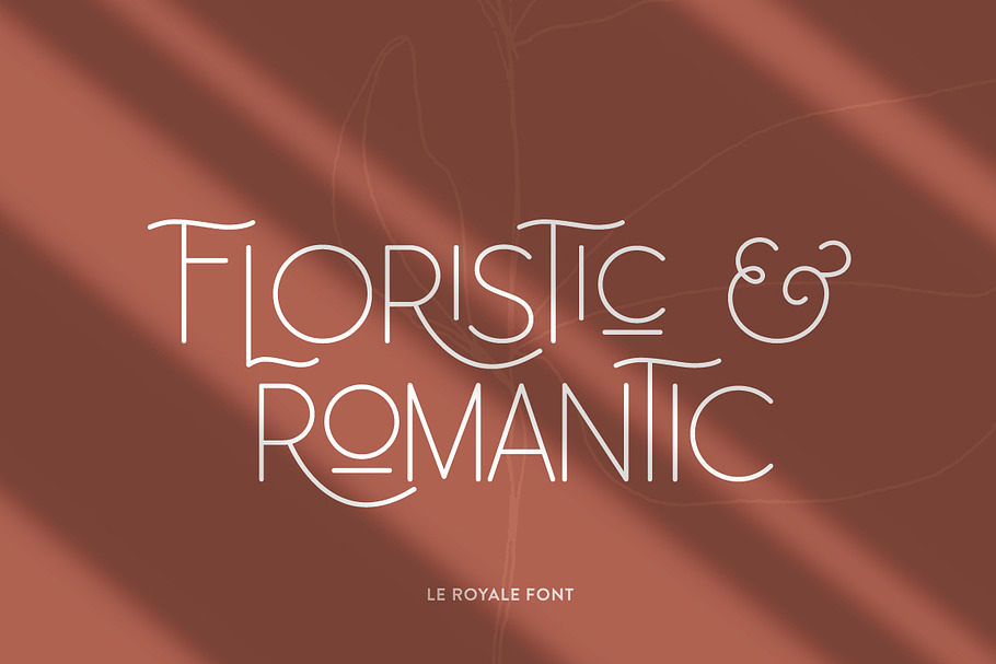 Le Royale Font in Sans-Serif Fonts - product preview 8