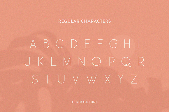 Le Royale Font in Sans-Serif Fonts - product preview 5