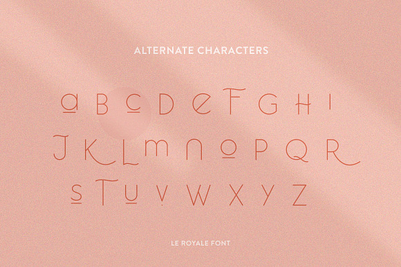 Le Royale Font in Sans-Serif Fonts - product preview 6