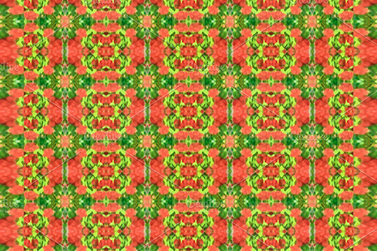 Colorful Geoemtric Folk Seamless Mos in Patterns - product preview 8