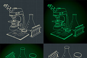 Laboratory Equipment Set