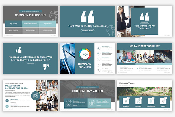 Company Presentation Toolbox Keynote in Keynote Templates - product preview 7
