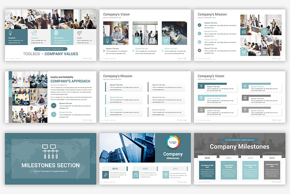 Company Presentation Toolbox Keynote in Keynote Templates - product preview 8