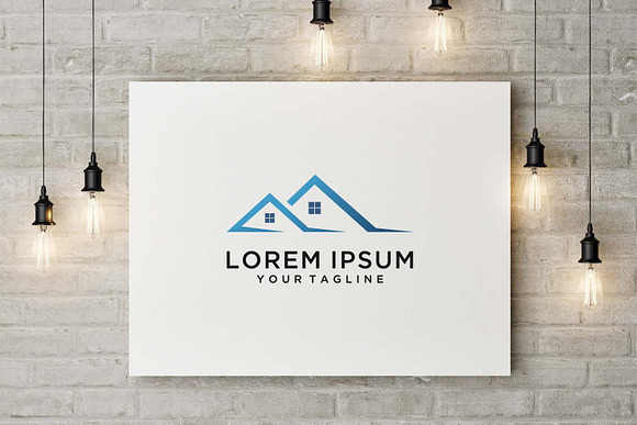 Home Logo Template in Logo Templates - product preview 1