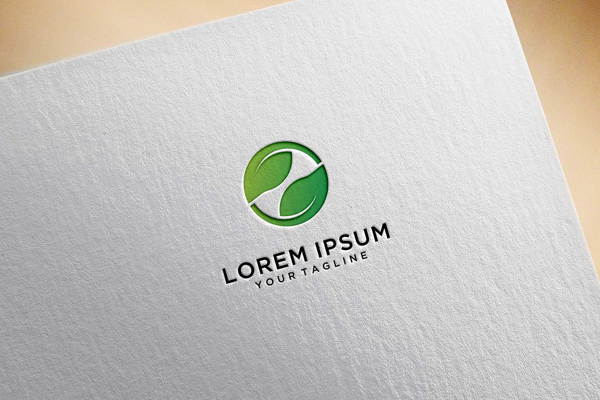 Circle Leaf Logo in Logo Templates - product preview 8