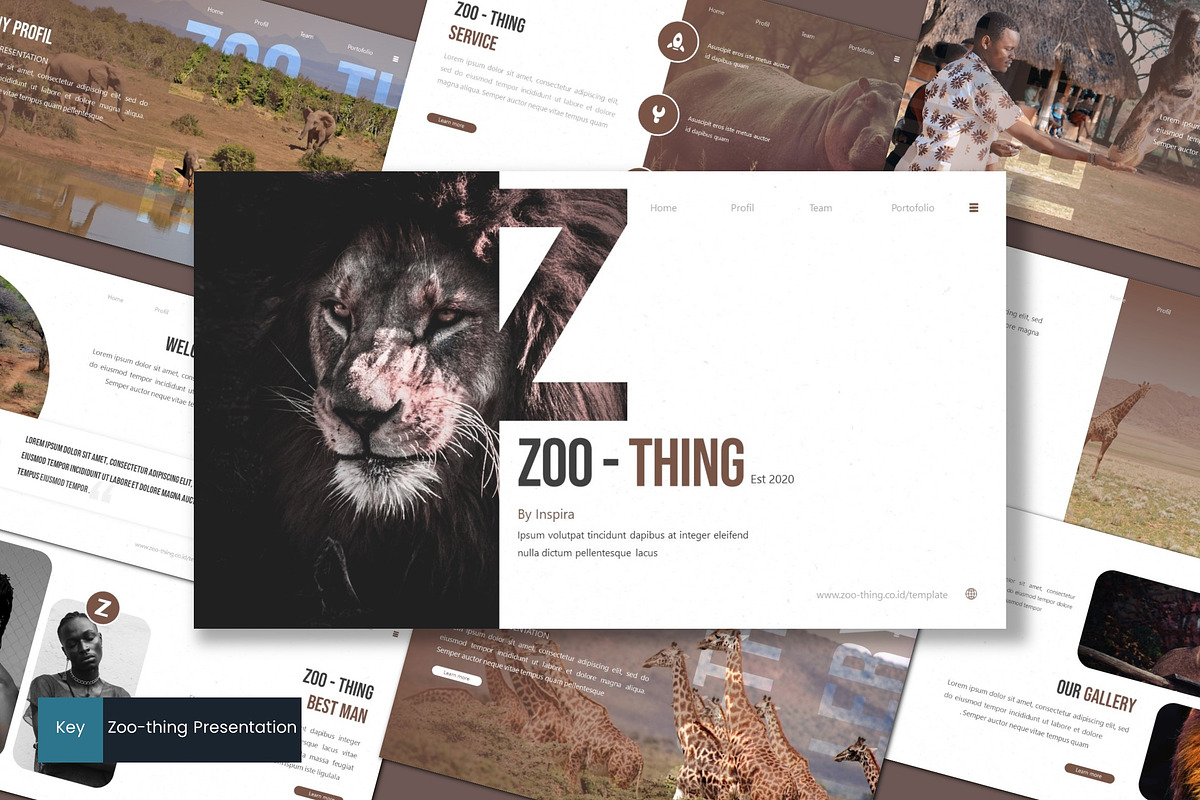 Zoothing - Keynote Template in Keynote Templates - product preview 8