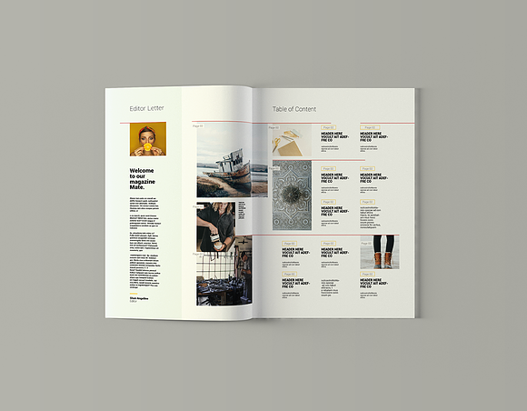 Craftsy - Magazine Template in Magazine Templates - product preview 2