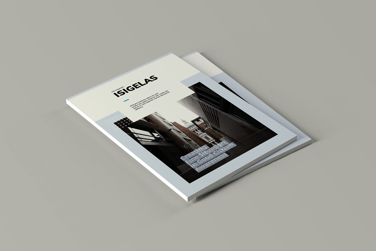 Isigelas - Magazine Template in Magazine Templates - product preview 8
