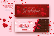 Valentine FB Cover & Banner Template