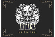 Andagis Gothic Font