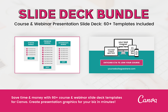60+ Slide Deck Templates for Canva in Presentation Templates - product preview 5