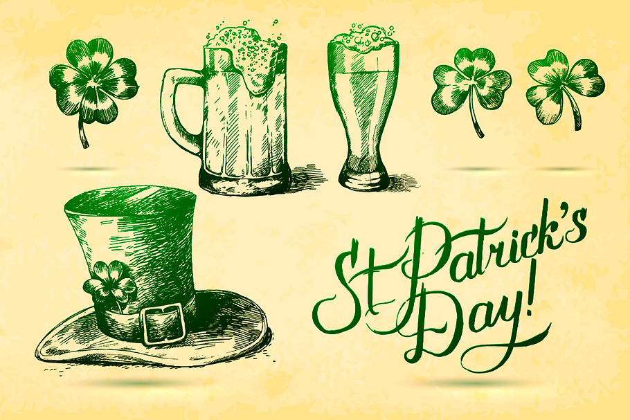 Happy St. Patrick Day! in Illustrations - product preview 8