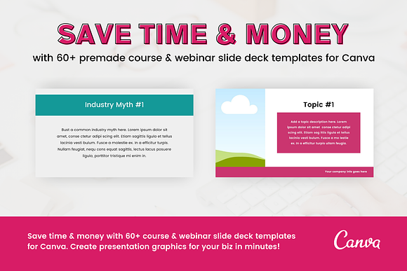 60+ Slide Deck Templates for Canva in Presentation Templates - product preview 7