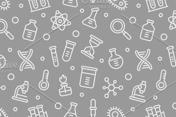 6 laboratory seamless patterns in Patterns - product preview 2