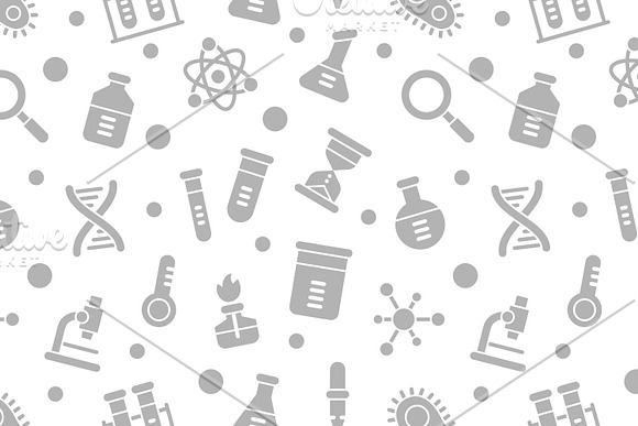 6 laboratory seamless patterns in Patterns - product preview 3