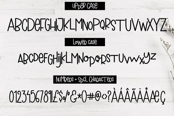 Walking Wind -A funky font + Doodles in Display Fonts - product preview 1