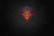 Lines Lion Logo