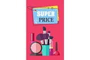 Super Price for Makeup Brushes and