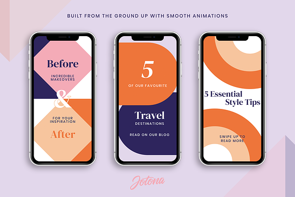 Apollo Animated Instagram Stories in Instagram Templates - product preview 1