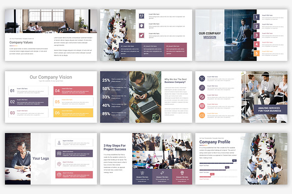 Company Profile PowerPoint Template in PowerPoint Templates - product preview 6