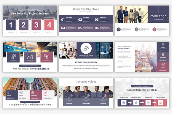 Company Profile PowerPoint Template in PowerPoint Templates - product preview 7