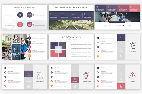 Company Profile PowerPoint Template in PowerPoint Templates - product preview 10