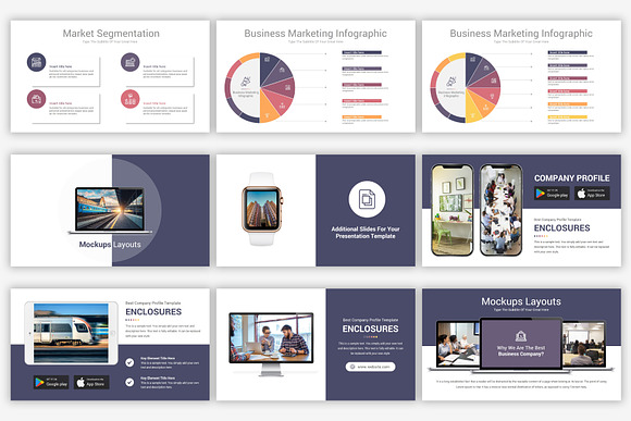Company Profile PowerPoint Template in PowerPoint Templates - product preview 21