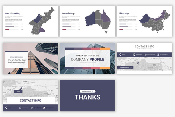 Company Profile PowerPoint Template in PowerPoint Templates - product preview 26