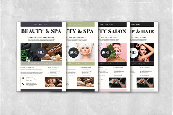 Beauty & Spa Flyer in Flyer Templates - product preview 2