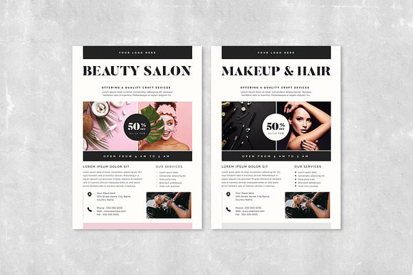 Beauty & Spa Flyer in Flyer Templates - product preview 3