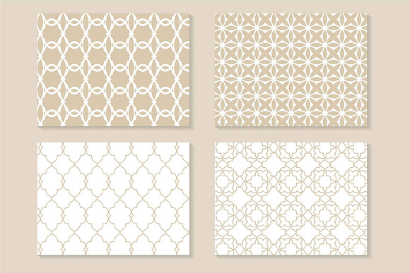 20 Ornament seamless vector patterns in Patterns - product preview 1