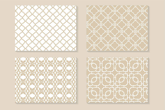 20 Ornament seamless vector patterns in Patterns - product preview 5