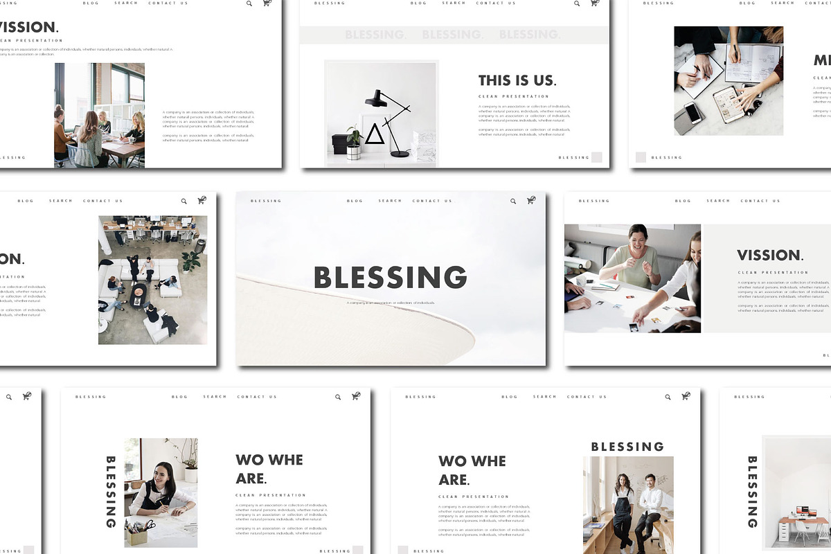 Blessing - Google Slides in Google Slides Templates - product preview 8