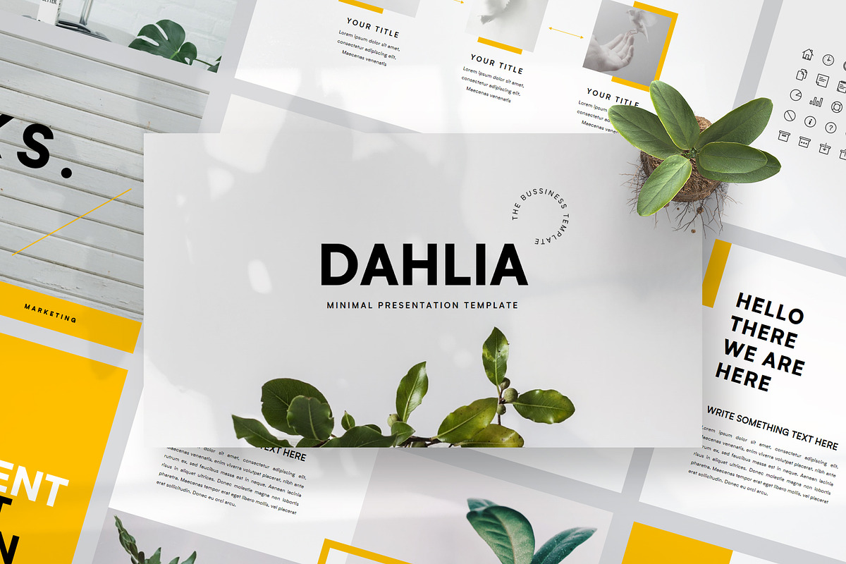 Dahlia - Google Slides in Google Slides Templates - product preview 8