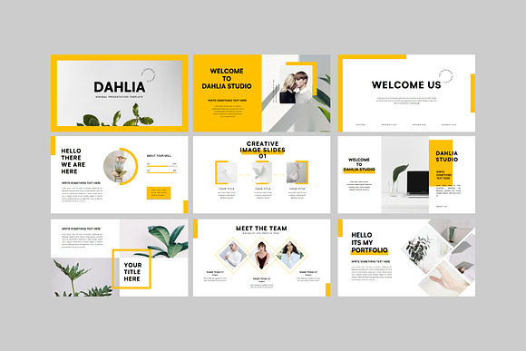 Dahlia - Google Slides in Google Slides Templates - product preview 5