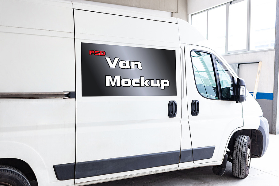 Van Mockup in Branding Mockups - product preview 8