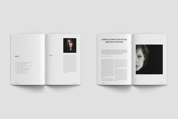 Infinity Magazine in Magazine Templates - product preview 2