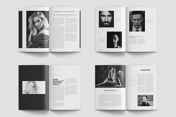 Infinity Magazine in Magazine Templates - product preview 5