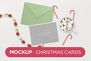 Mockup · Christmas Cards