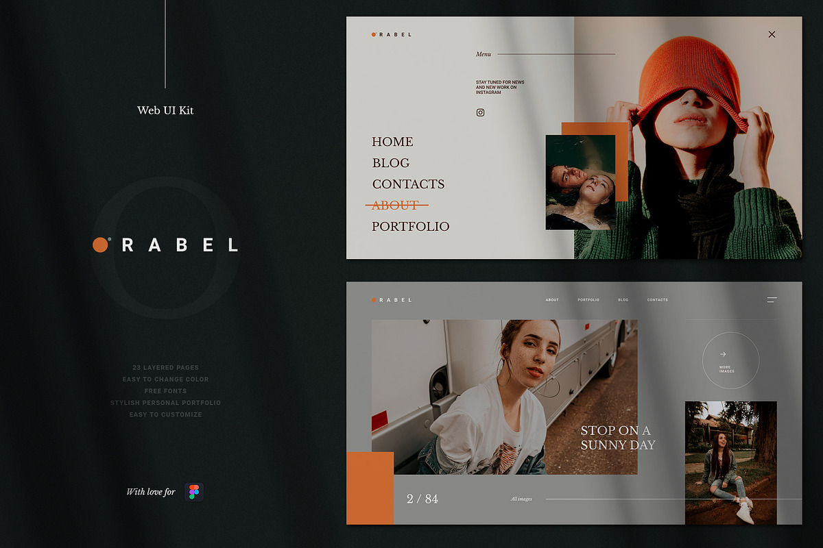 Orabel Web UI Kit in Website Templates - product preview 8