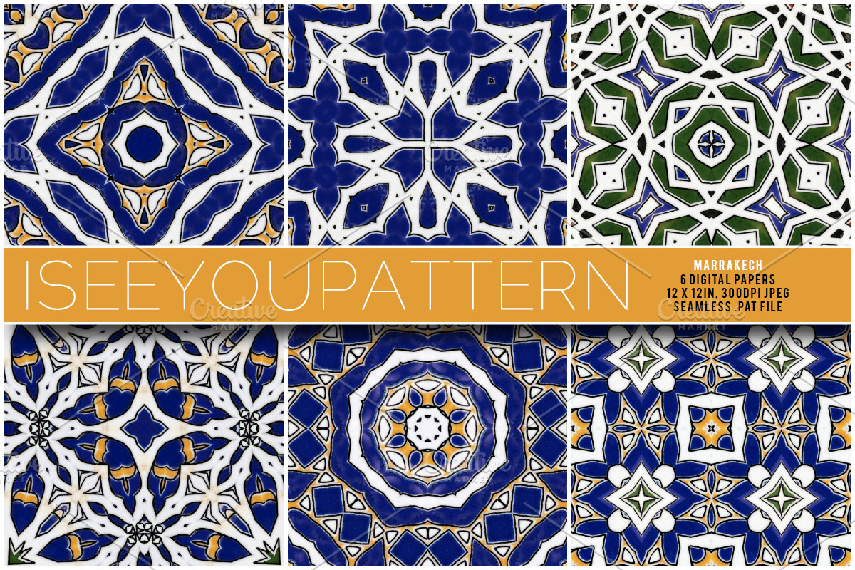 iseeyoupattern Marrakech in Patterns - product preview 8