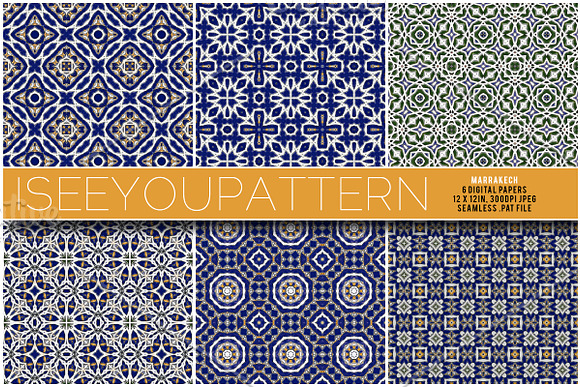 iseeyoupattern Marrakech in Patterns - product preview 1