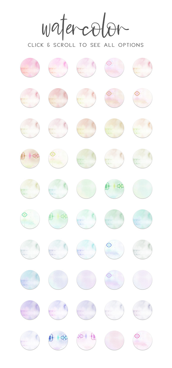 Pastel Watercolor Styles & Swatches in Add-Ons - product preview 1