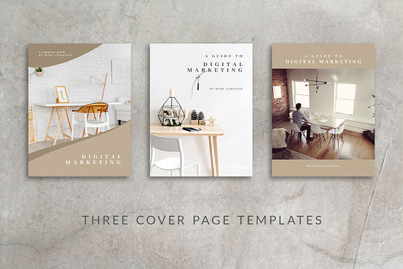 eBook Canva Template | Mink in Magazine Templates - product preview 2